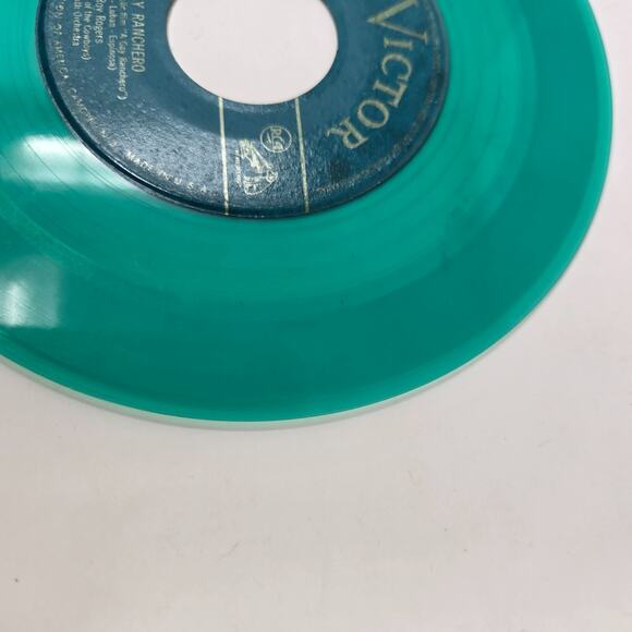 Roy Rogers 7" A Gay Ranchero / Home In Oklahoma RCA Victor 48-0011-8 Green Wax - Picture 11 of 13